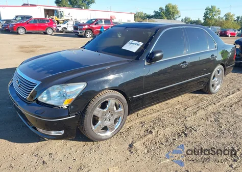 2006 Lexus Ls 430 из США, поврежденный, VIN JTHBN36F165046891